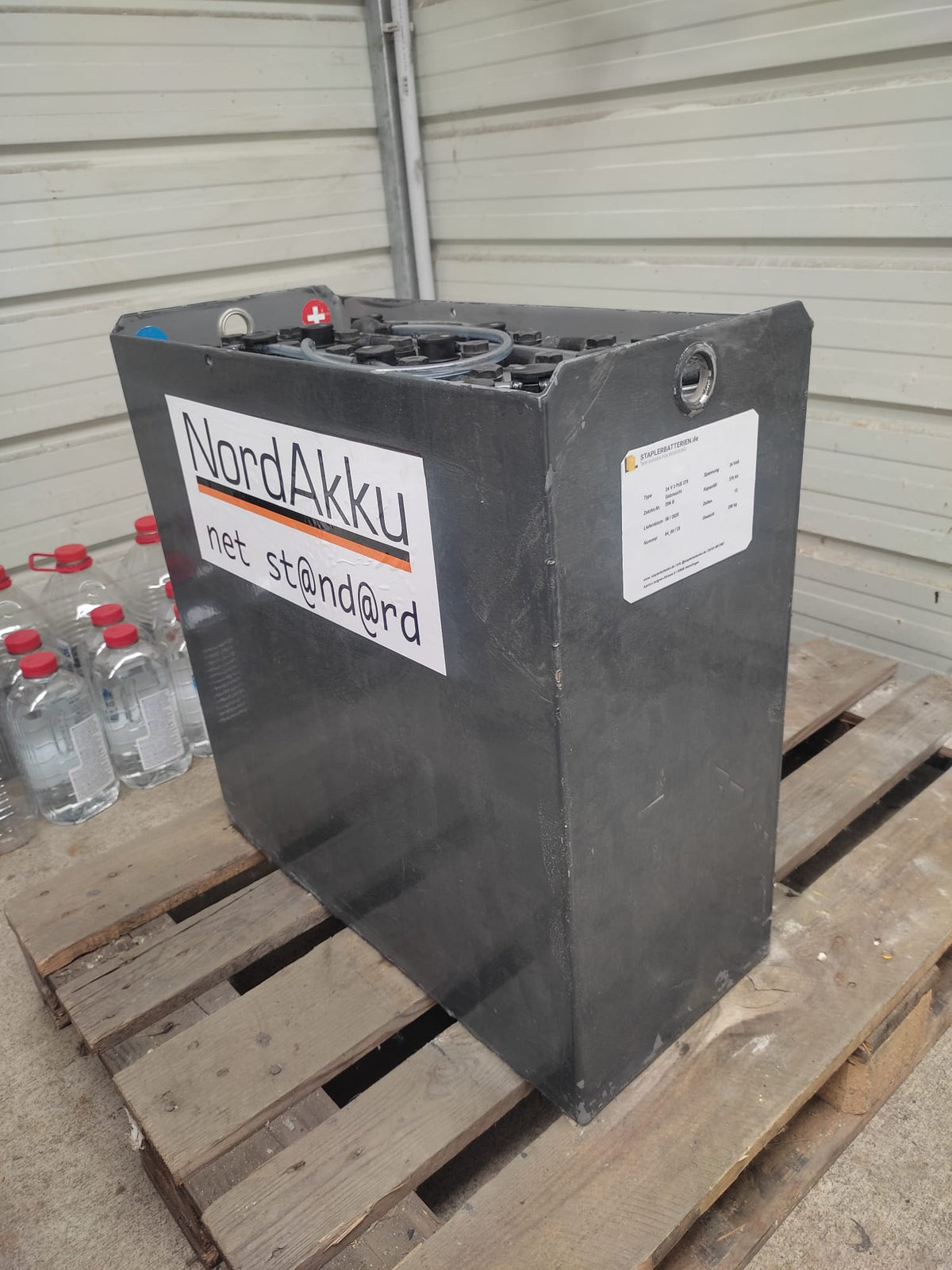 Staplerbatterie 24V 3PzS 375AH (87% Restkapazität) gebraucht Topzustand